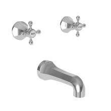 Newport Brass 3-1225/26 - Metropole Wall Mount Tub Faucet