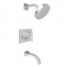 Newport Brass 3-2042BP/26 - Balanced Pressure Tub And Shower Trim Set