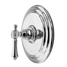 Newport Brass 4-1034BP/65 - Balanced Pressure Shower Trim Plate with Handle. Less showerhead, arm and flange.