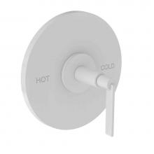 Newport Brass 4-3324BP/50 - Tolmin Balanced Pressure Shower Trim Plate with Handle. Less showerhead, arm and flange.