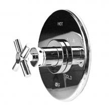 Newport Brass 4-994BP/65 - Balanced Pressure Shower Trim Plate with Handle. Less showerhead, arm and flange.