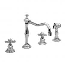 Newport Brass 946/14 - Kitchen Faucet With Side Spray