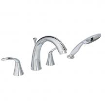 Huntington Brass S7420001 - Trend Four Piece Roman Tub Filler Faucet