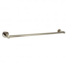 Huntington Brass Y1180214 - Euro Towel Bar In Pvd Polished Nickel Finish