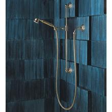 Herbeau 225847 - ''Pompadour'' Shower Combination on Sliding Bar with 1/2'' Wall Elbo