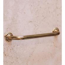 Herbeau 231170 - ''Pompadour'' Hand Rail in Weathered Brass