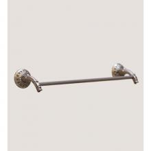 Herbeau 231847 - ''Pompadour'' 18-inch Towel Bar in French Weathered Brass