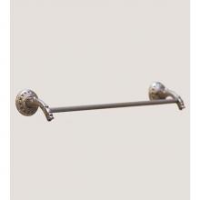 Herbeau 231947 - ''Pompadour'' 24-inch Towel Bar in French Weathered Brass