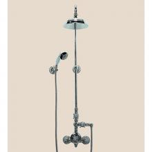 Herbeau 340255 - ''Royale'' Exposed Thermostatic Shower in Polished Brass