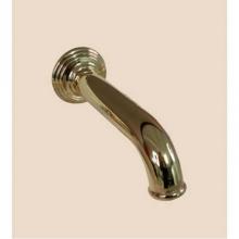 Herbeau 283755 - ''Lille'' Wall Mounted Tub Spout in Polished Brass