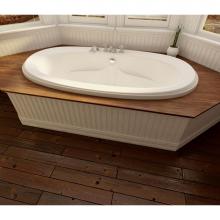 Neptune 15.12229.000030.23 - FELICIA bathtub 38x72, Whirlpool, Ice gray