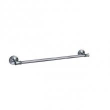 Rohl 637.00.042.APC - Cronos Wall Mounted 24'' Single Towel Bar In Polished Chrome