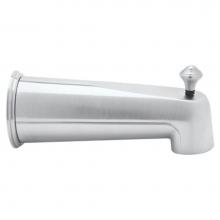 Rohl RT8000EB - Rohl Wall Mounted 7 1/4'' Length Tub Spout Only With Integrated Diverter Trim Ring And 1