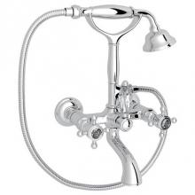 Rohl A1401XCAPC - Rohl Country Bath Exposed Wall Mounted Tub Shower Mixer