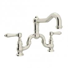 Rohl A1420LMPN-2 - Rohl Country Kitchen Bridge Faucet