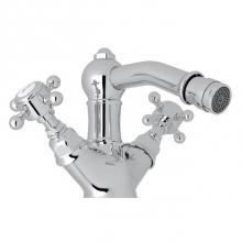 Rohl A1434XMAPC - Rohl Country Bath Acqui Single Hole Two Handle Bidet Faucet