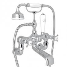 Rohl U.3511X/1-APC - Edwardian™ Exposed Wall Mount Tub Filler