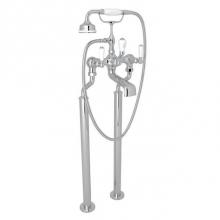 Rohl U.3520L/1-APC - Edwardian™ Floor Mount Tub Filler