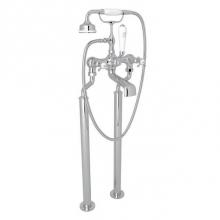 Rohl U.3521X/1-APC - Edwardian™ Floor Mount Tub Filler