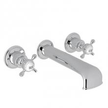 Rohl U.3581X-APC/TO - Edwardian™ Wall Mount Tub Filler Trim With U-Spout