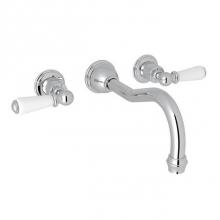 Rohl U.3780L-APC/TO - Edwardian™ Wall Mount Tub Filler Trim With Column Spout