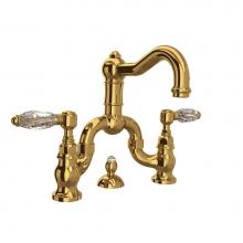 Rohl A1419LCULB-2 - Acqui® Bridge Lavatory Faucet