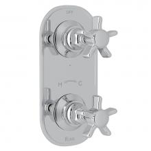 Rohl A4564XAPC - San Giovanni™ 1/2'' Thermostatic Trim with Diverter