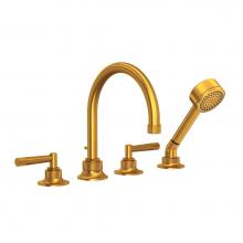 Rohl MB06D4LMSG - Graceline® 4-Hole Deck Mount Tub Filler