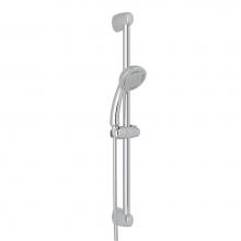 Rohl D63003APC - Handshower Set With 29'' Slide Bar and 3-Function Handshower