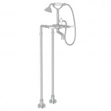 Rohl AKIT1401NLPAPC - Floor Mount Tub Filler