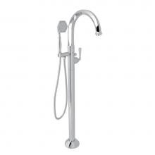 Rohl N1987LMAPCTO - Palladian® Single Hole Floor Mount Tub Filler Trim