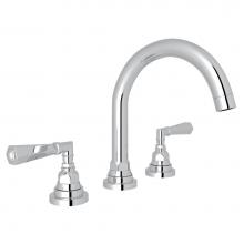 Rohl A2328LMAPC-2 - San Giovanni™ Widespread Lavatory Faucet With C-Spout