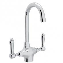 Rohl A1667LMAPC-2 - San Julio® Two Handle Bar/Food Prep Kitchen Faucet