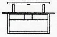 Arroyo Craftsman HCM-15EF-S - 15" huntington ceiling mount without overlay (empty)