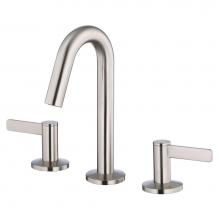 Danze D304130BN - Amalfi Trim Line 2H Mini-Widespread Lavatory Faucet w/ 50/50 Touch Down Drain 1.2gpm Brushed