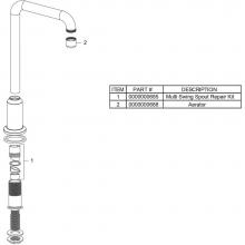 Elkay LK394A - Elkay 10-3/4'' Spout