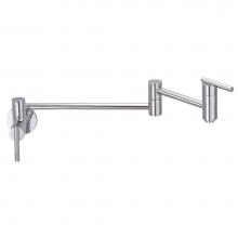 Gerber Plumbing D205058 - Parma Wall Mount Pot Filler 2.2gpm Chrome