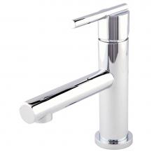 Gerber Plumbing D224158 - Parma Trim Line 1H Lavatory Faucet Single Hole Mount w/ Metal Touch Down Drain & Optional Deck