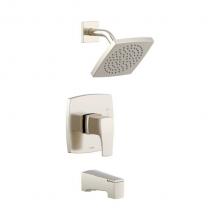 Gerber Plumbing D501070BNTC - Tribune 1H Tub & Shower Trim Kit & Treysta Cartridge 1.75gpm Brushed Nickel