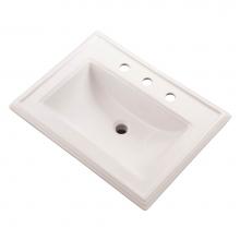 Gerber Plumbing G0012879 - Logan Square S-Rim Lav 23.63''x18.13'' 8''CC White