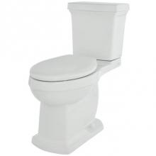 Gerber Plumbing G0020191 - Hinsdale 1.28gpf Simple CT ADA EL 12'' RI Combo: G0021191 Bowl w/ G0028191 Tank White