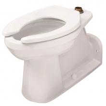 Gerber Plumbing G0025878 - North Point 1.1/1.28/1.6gpf ADA Elongated Floor Mount Back Outlet Top Spud Bowl 4 -1/4''