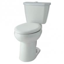 Gerber Plumbing GDF20528 - Viper 0.9/1.1gpf Dual Flush EL 12'' RI Combo: GWS21528 Bowl w/ GDF28528 Tank White