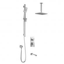 Kalia BF1993-110-001 - KAREO™ TD3 (Valve Not Included) AQUATONIK™ T/P with Diverter Shower System with Vertical Ceili