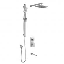 Kalia BF1997-110 - KAREO™ TG3 (Valve Not Included) Water Efficient AQUATONIK™ T/P with Diverter Shower System wit