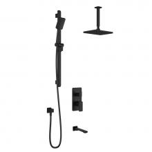 Kalia BF1997-160-001 - KAREO™ TG3 (Valve Not Included) Water Efficient AQUATONIK™ T/P with Diverter Shower System wit