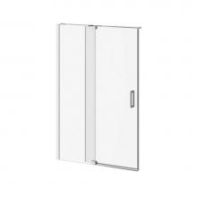 Kalia DR1741-110-003 - DISTINK™ 54''x77'' 2-Panel Pivot Shower Door for Alcove Inst. (Reversible) C