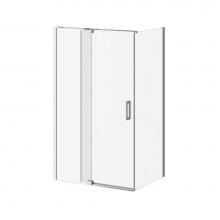 Kalia DR1745/DR1748-110-003 - DISTINK™ 48''x77'' 2-Panel Pivot Shower Door for 32'' Corner Inst.