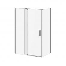 Kalia DR1746-/DR1748-110-003 - DISTINK™ 54''x77'' 2-Panel Pivot Shower Door for 32''Corner Inst.