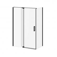 Kalia DR1746/DR1748-160-003 - DISTINK™ 54''x77'' 2-Panel Pivot Shower Door for 32'' Corner Inst.